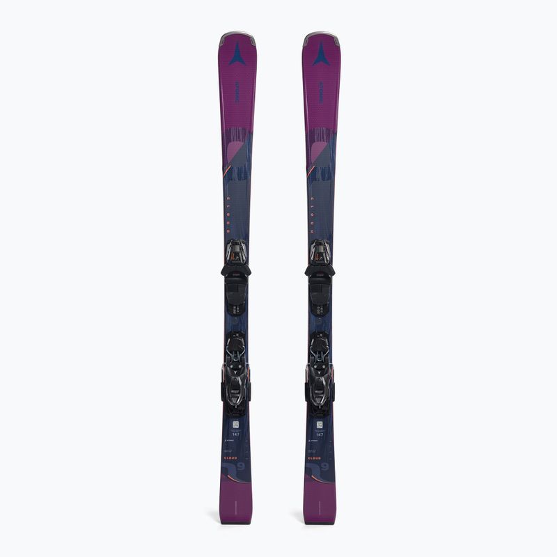 Dámske zjazdové lyže Atomic Cloud Q9 + M1 GW black/purple AASS376