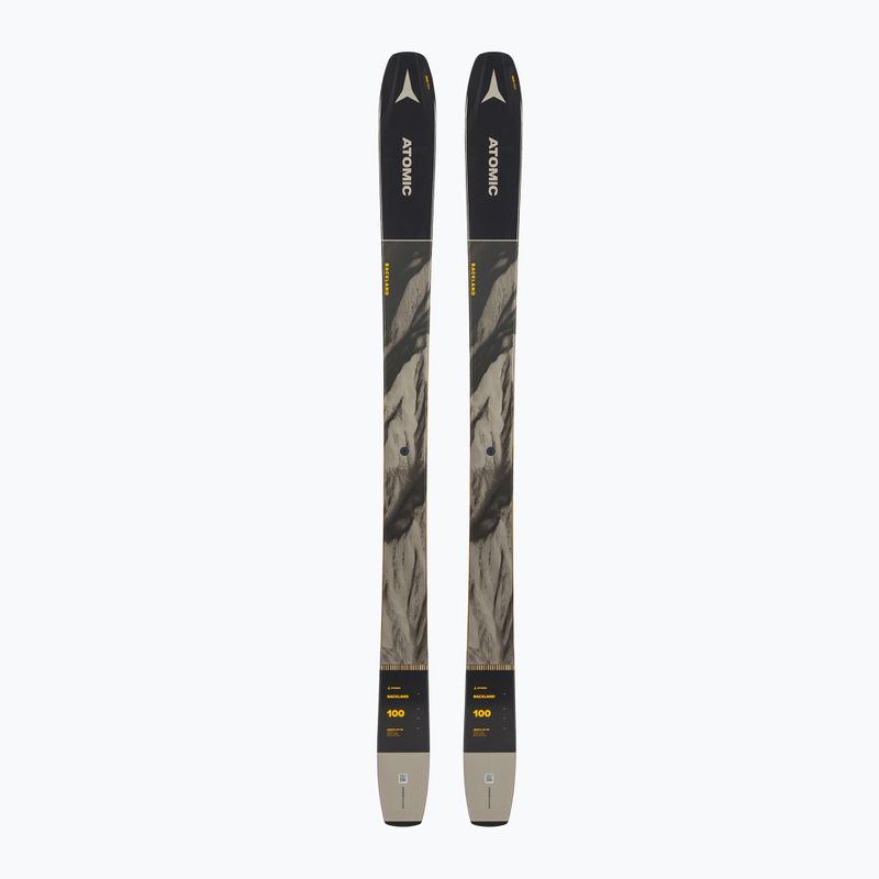 Pánske lyže Atomic Backland 1 skit black/grey AA2953