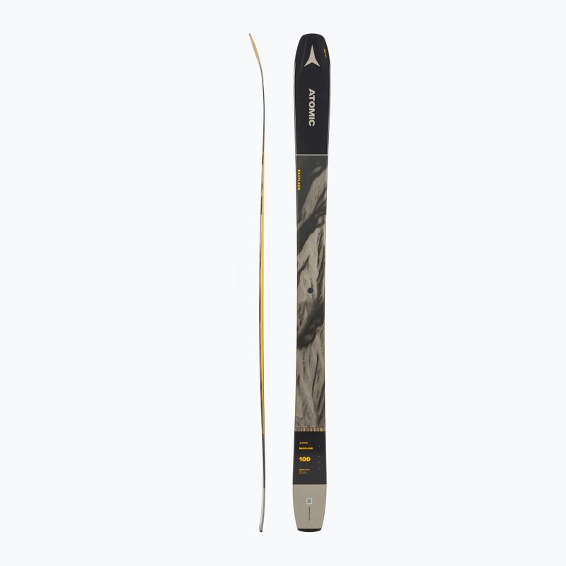Pánske lyže Atomic Backland 1 skit black/grey AA2953 2