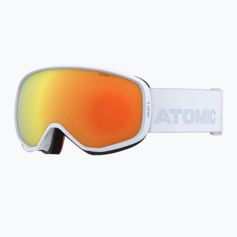 Lyžiarske okuliare Atomic Count S Stereo light grey/red stereo AN51634 6