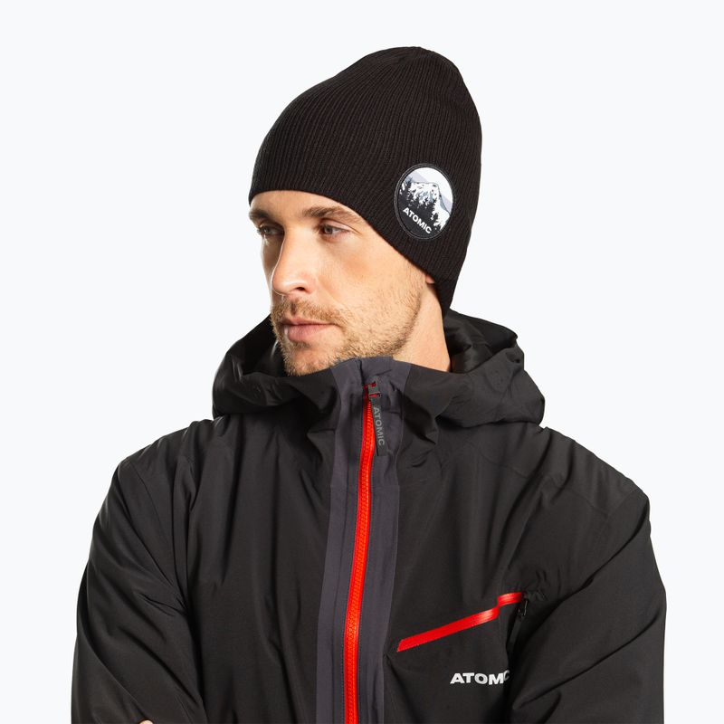 Zimná čiapka Atomic Alps Peak Beanie black 2