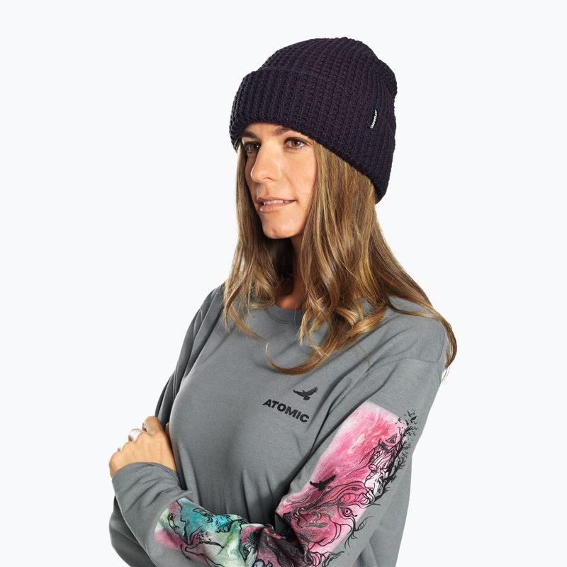 Zimná čiapka Atomic Alps Knit Beanie čierna 2