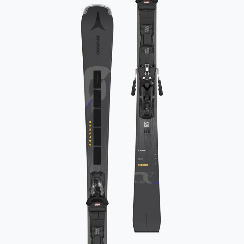 Pánske zjazdové lyže Atomic Redster Q7 Revoshock C + M12 GW grey 12