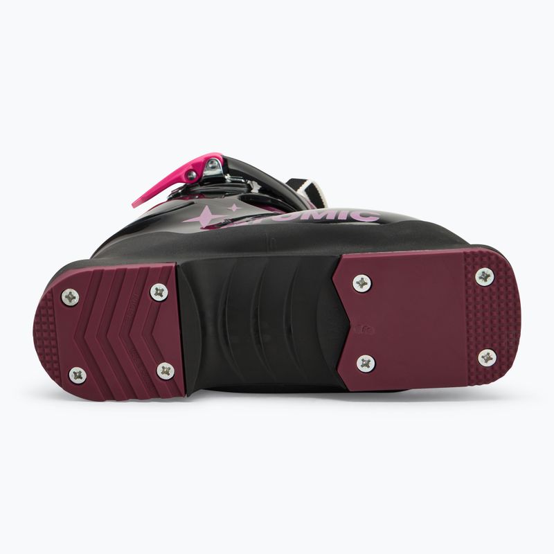 Detské lyžiarske topánky Atomic Hawx Kids 1 black/violet/pink 4