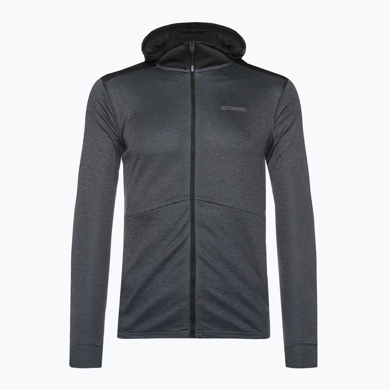 Pánska mikina Atomic Alps FZ Hoodie grey/black