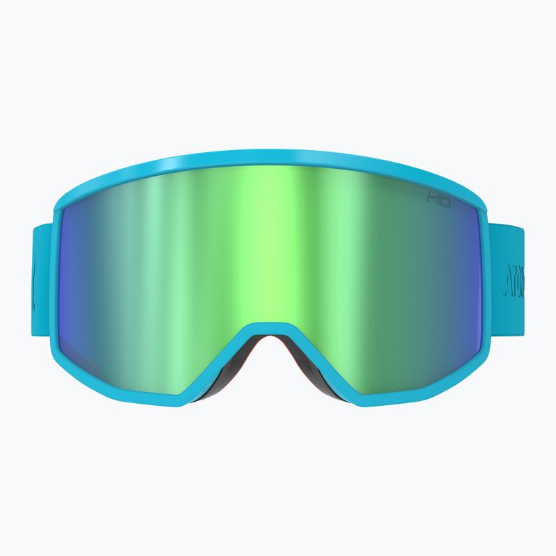 Lyžiarske okuliare Atomic Four HD teal blue/green hd 2
