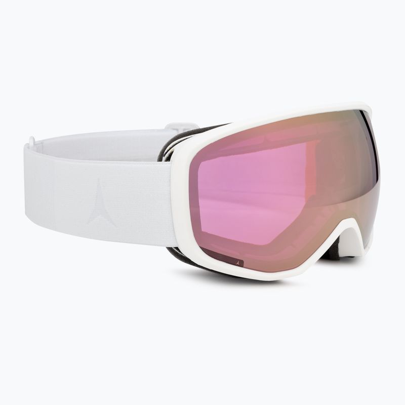 Lyžiarske okuliare Atomic Revent HD white/pink copper