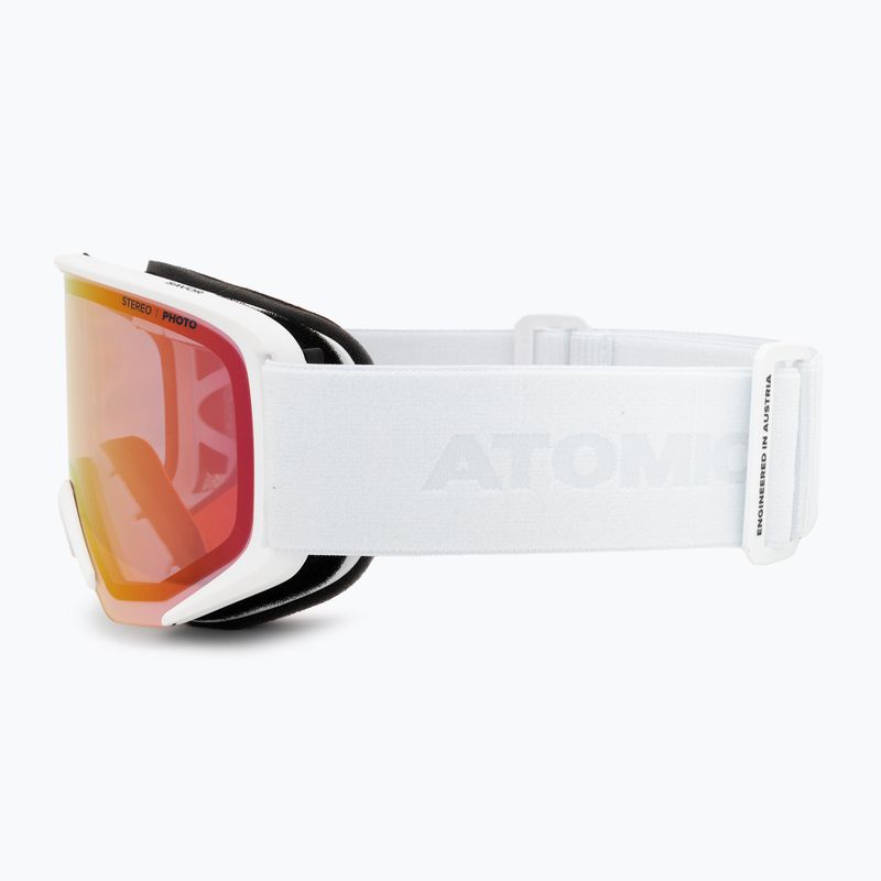 Lyžiarske okuliare Atomic Savor Photo white/red 4