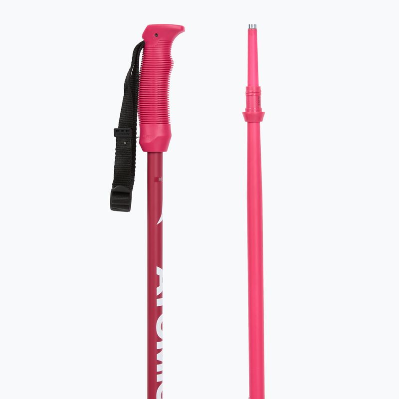 Lyžiarske paličky dziecięce Atomic AMT JR pink 3