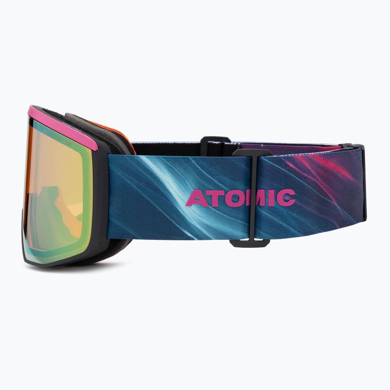 Lyžiarske okuliare Atomic Four Pro HD Photo green/purple/cosmos/green gold 5