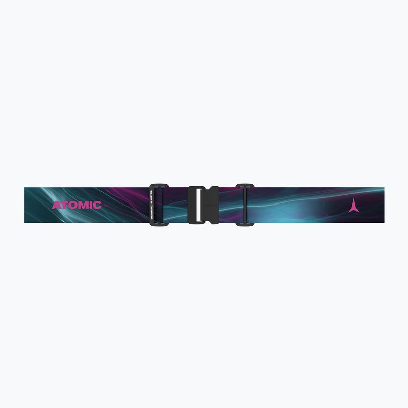 Lyžiarske okuliare Atomic Four Pro HD Photo green/purple/cosmos/green gold 6