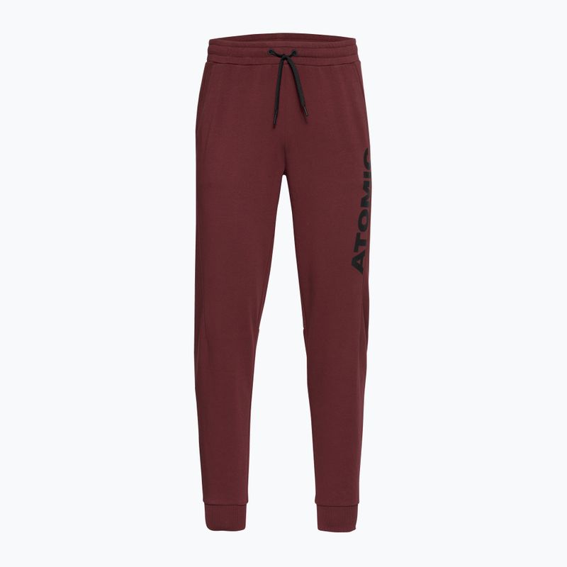 Nohavice Atomic RS Sweat maroon 4