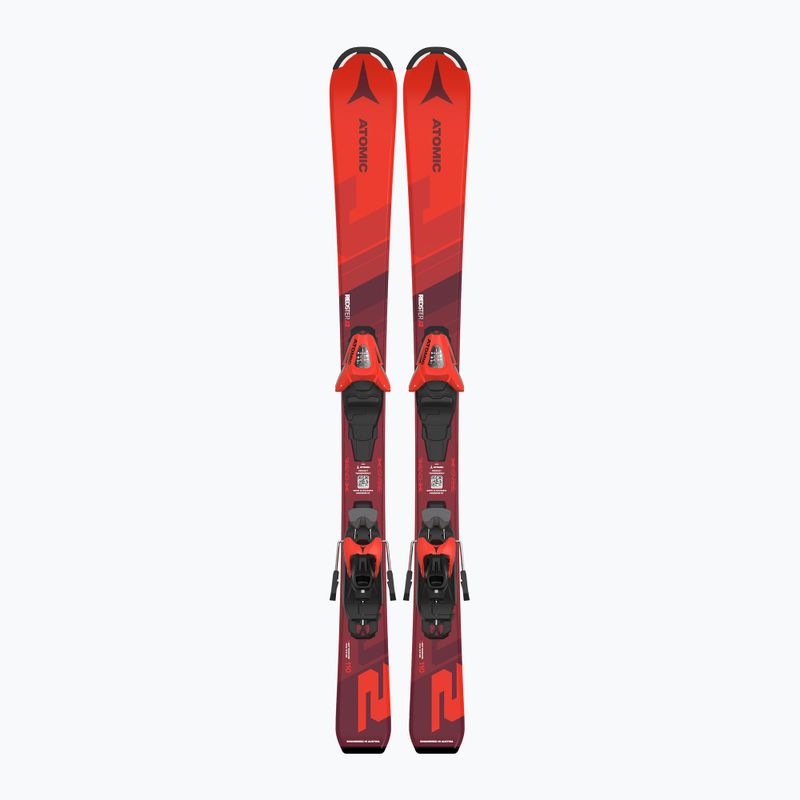 Detské zjazdové lyže Atomic Redster J2 JTS + viazanie C5 GW red