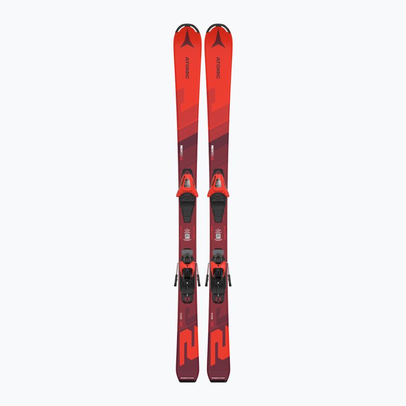 Detské zjazdové lyže Atomic Redster J2 JTM + viazanie C5 GW red