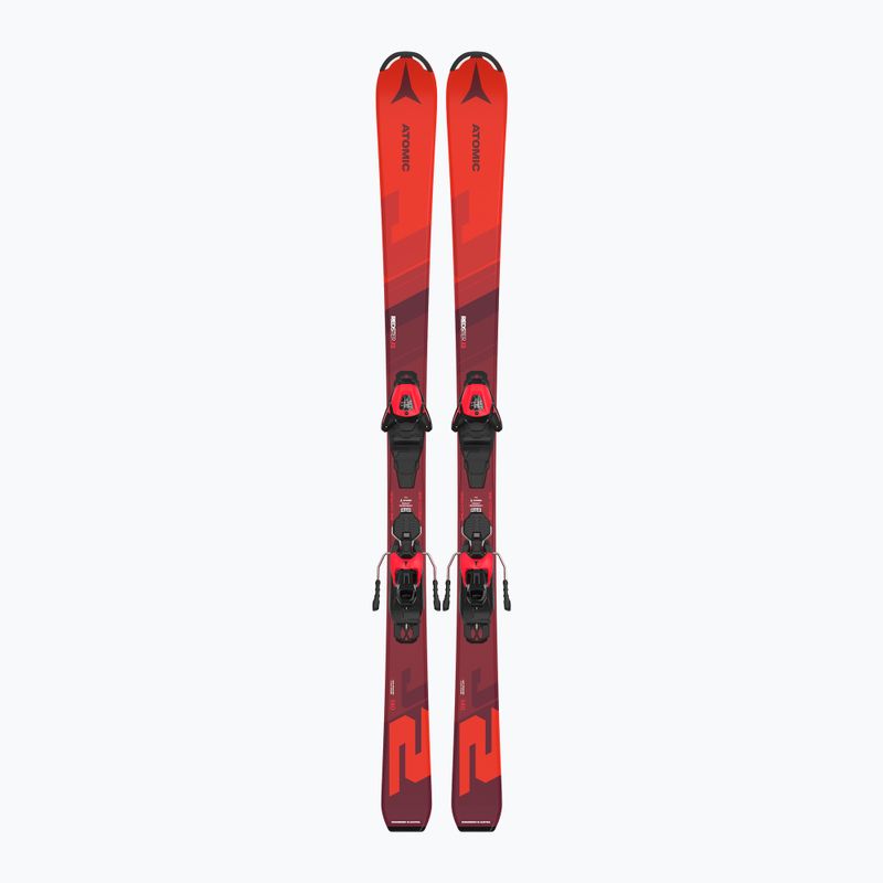 Detské zjazdové lyže Atomic Redster J2 JTM + viazanie L6 GW red