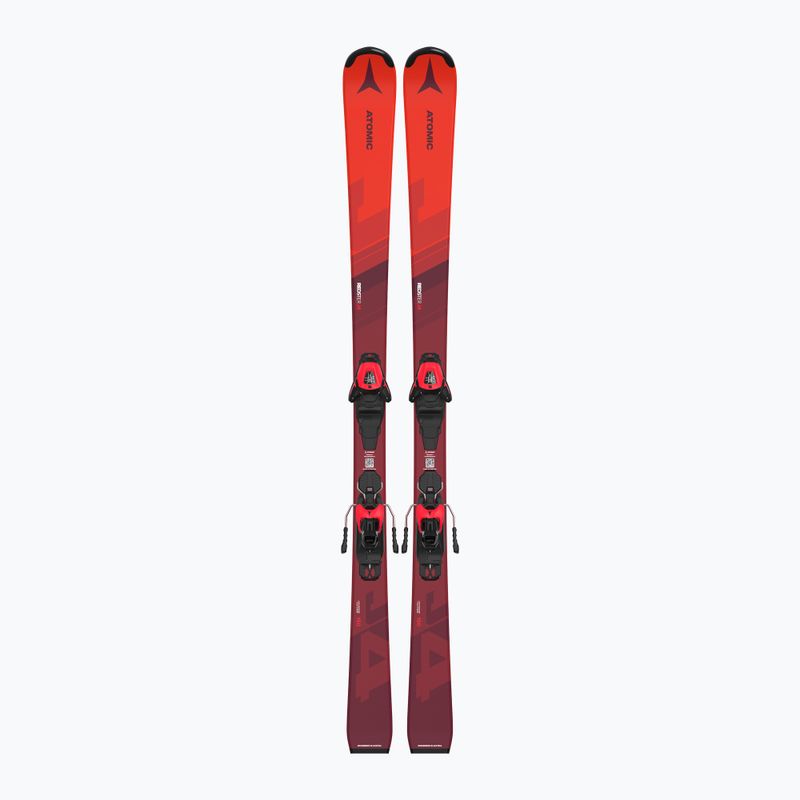 Detské zjazdové lyže Atomic Redster J4 JTM + viazanie L6 GW red
