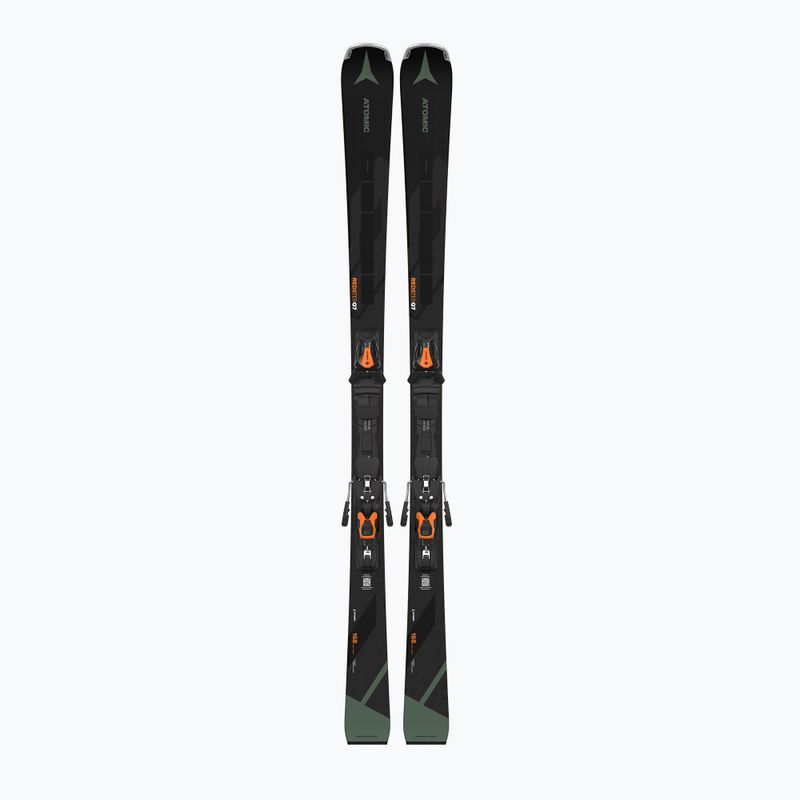 Zjazdové lyže Atomic Redster Q7 Revoshock C + viazania M12 GW black/green