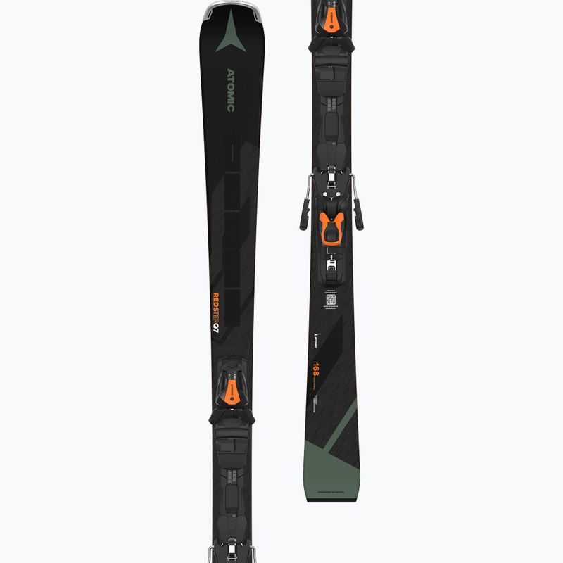 Zjazdové lyže Atomic Redster Q7 Revoshock C + viazania M12 GW black/green 8