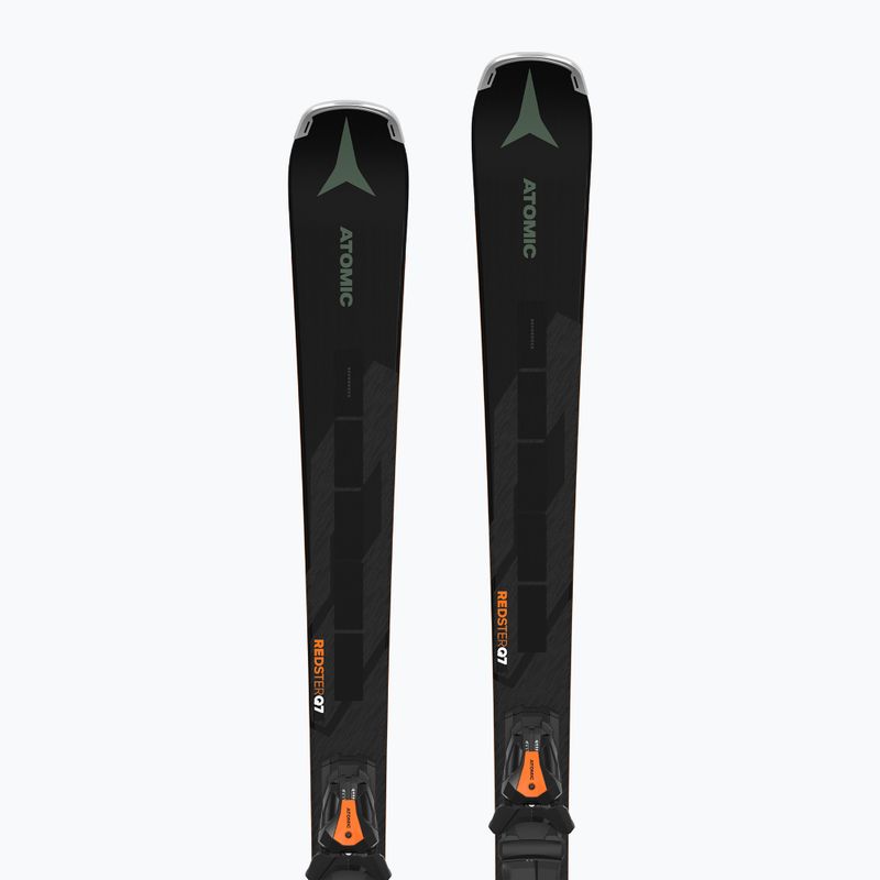 Zjazdové lyže Atomic Redster Q7 Revoshock C + viazania M12 GW black/green 9