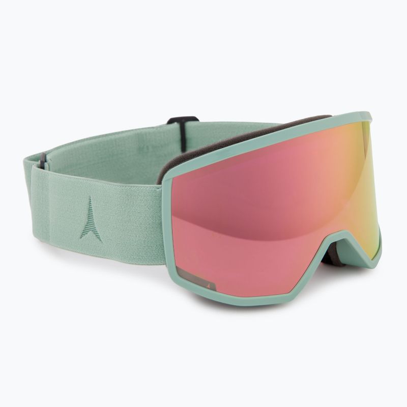 Lyžiarske okuliare Atomic Four HD pistachio/pink copper hd