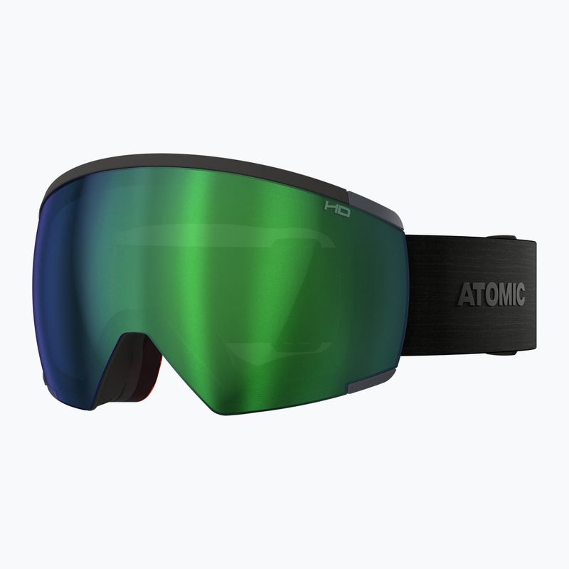 Lyžiarske okuliare Atomic Redster HD black/green hd