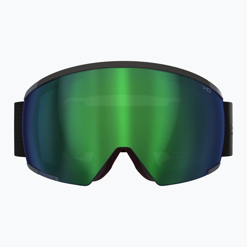 Lyžiarske okuliare Atomic Redster HD black/green hd 2