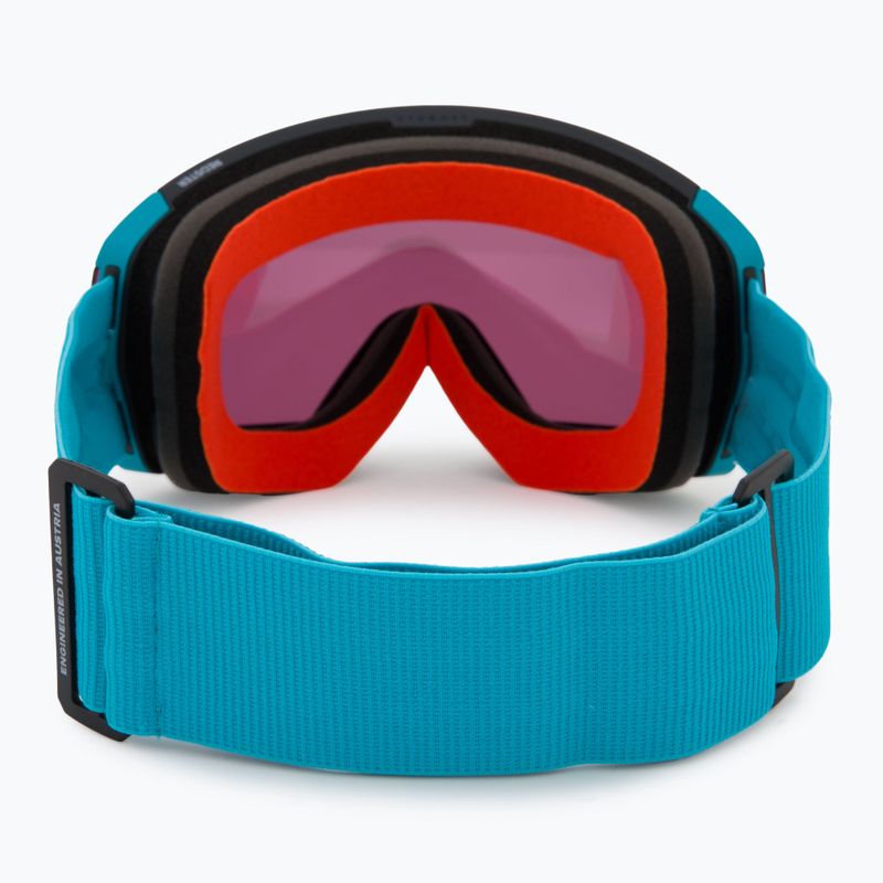Lyžiarske okuliare Atomic Redster HD teal blue/silver hd 3