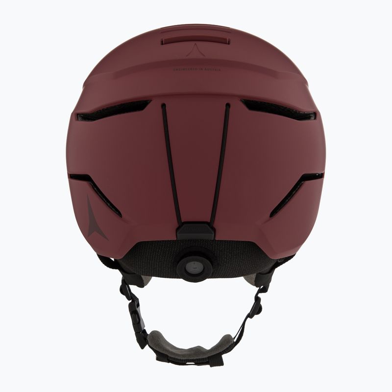 Lyžiarska prilba Atomic Savor Visor Stereo maroon/red stereo 4
