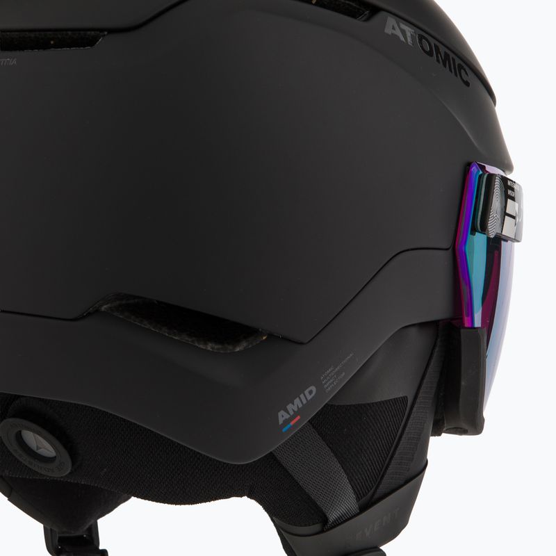 Lyžiarska prilba Atomic Revent GT Amid Visor HD black/green hd 8