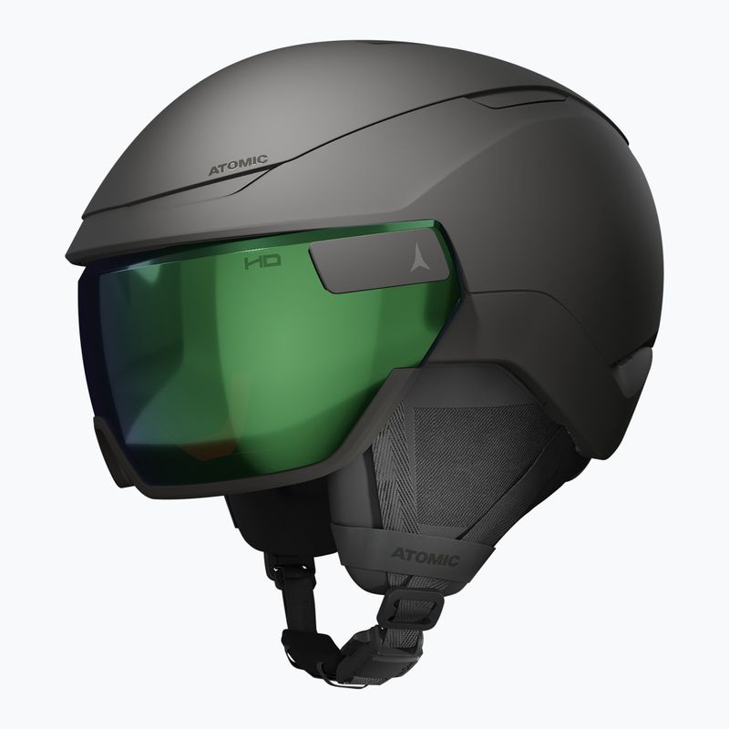 Lyžiarska prilba Atomic Revent GT Amid Visor HD black/green hd 2