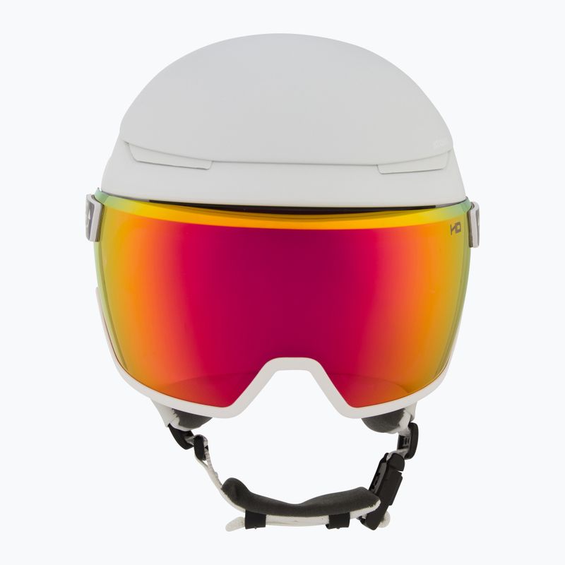 Lyžiarska prilba Atomic Revent GT Amid Visor HD white heather/red hd 2