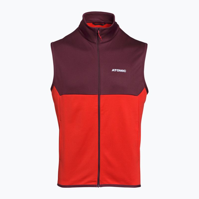 Pánska vesta Atomic Alps Vest red/ maroon 3