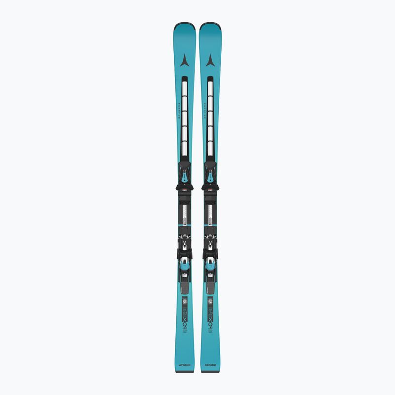Zjazdové lyže Atomic Redster X9S Revoshock S + viazania I12 GW teal tension