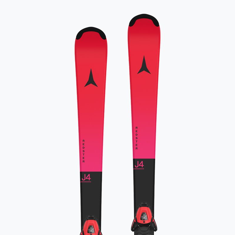 Detské zjazdové lyže Atomic Redster J4 + viazania L6 GW red tension/black 8