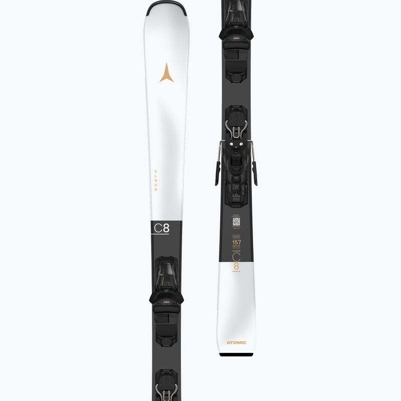 Dámske zjazdové lyže Atomic Cloud C8 + viazania M10 GW white/black 7