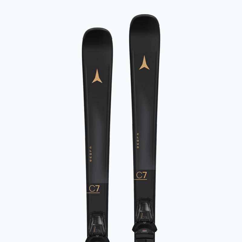 Dámske zjazdové lyže Atomic Cloud C7 Black + viazania M10 GW black 8