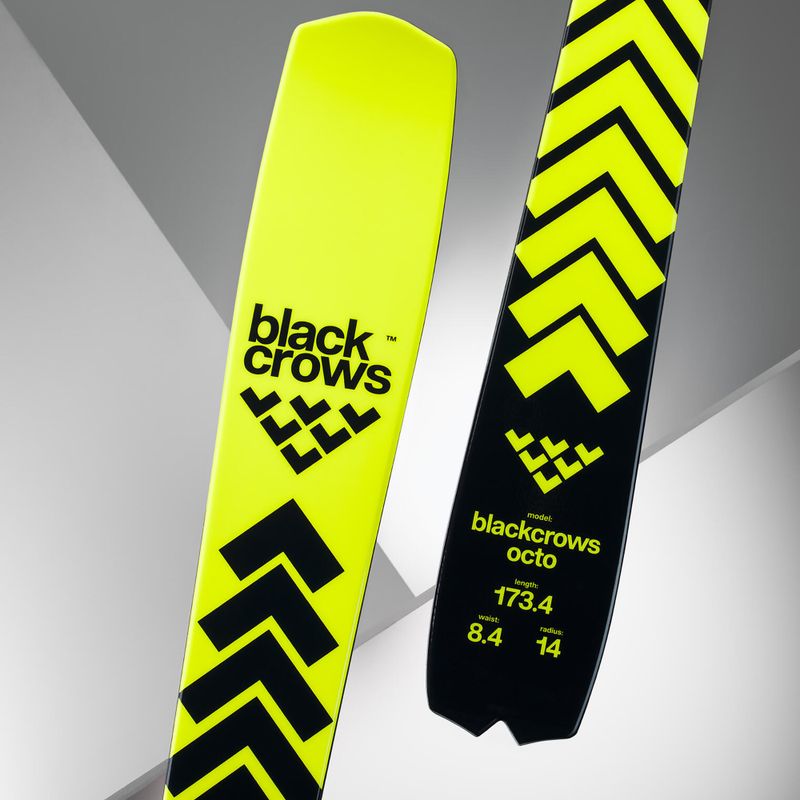 Zjazdové lyže Black Crows Octo yellow 4