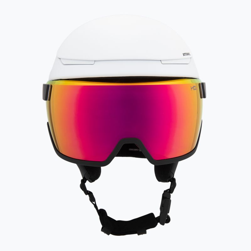 Lyžiarska prilba Atomic Revent GT Amid Visor HD white/black/red hd 2