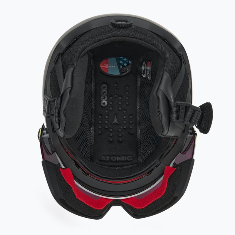 Lyžiarska prilba Atomic Revent GT Amid Visor HD white/black/red hd 5