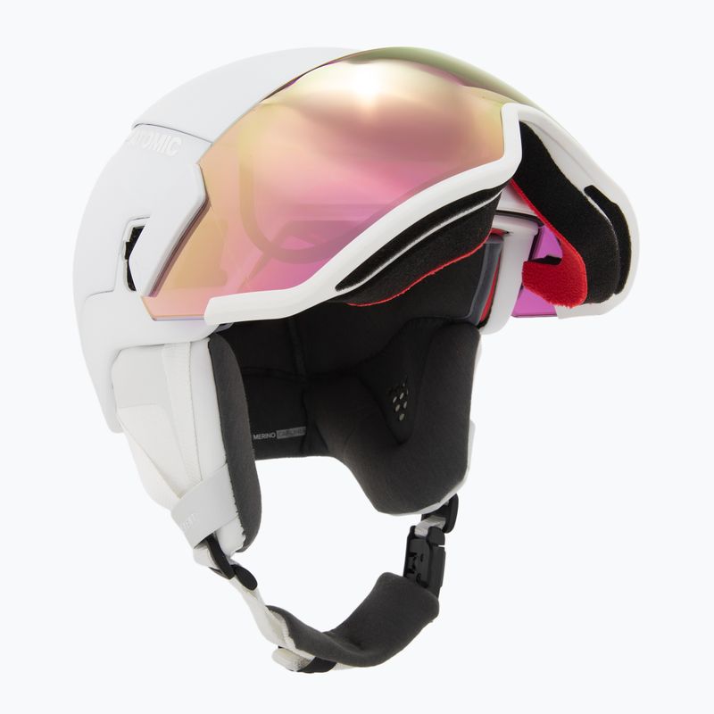 Lyžiarska prilba Atomic Revent GT Amid Visor HD white heather/pink chopper hd 11