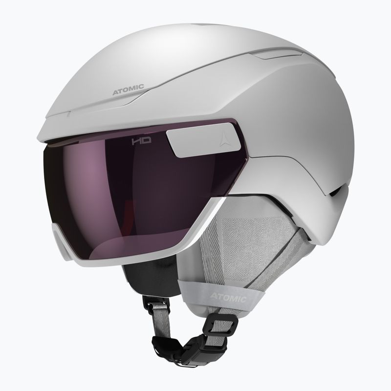 Lyžiarska prilba Atomic Revent GT Amid Visor HD white heather/pink chopper hd
