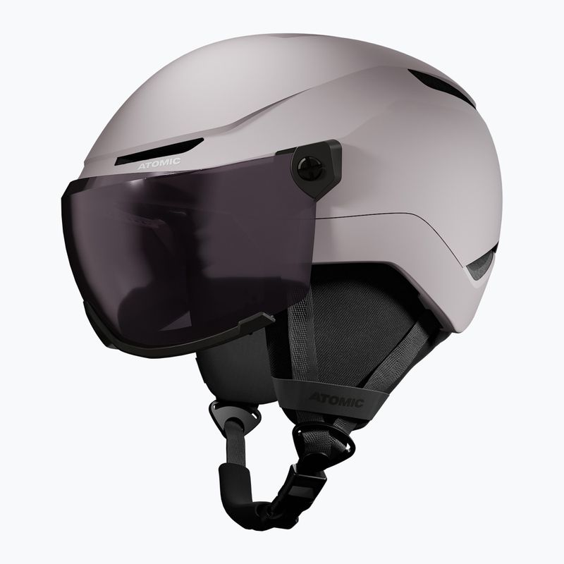 Detská lyžiarska prilba Atomic Revent Visor Jr concrete/silver flash 2