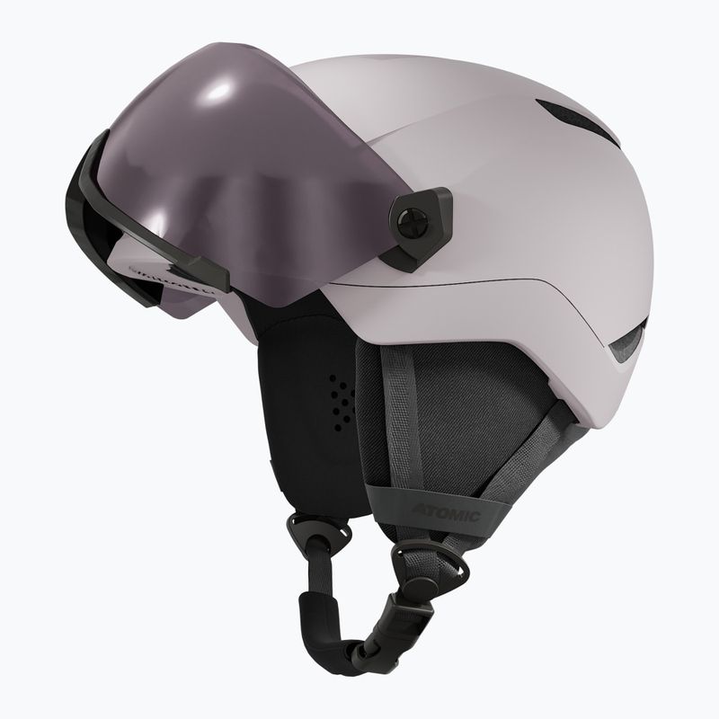 Detská lyžiarska prilba Atomic Revent Visor Jr concrete/silver flash 3