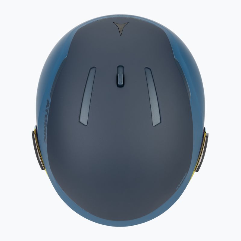 Lyžiarska prilba Atomic Revent GT Amid Visor HD deep ocean/red hd 6