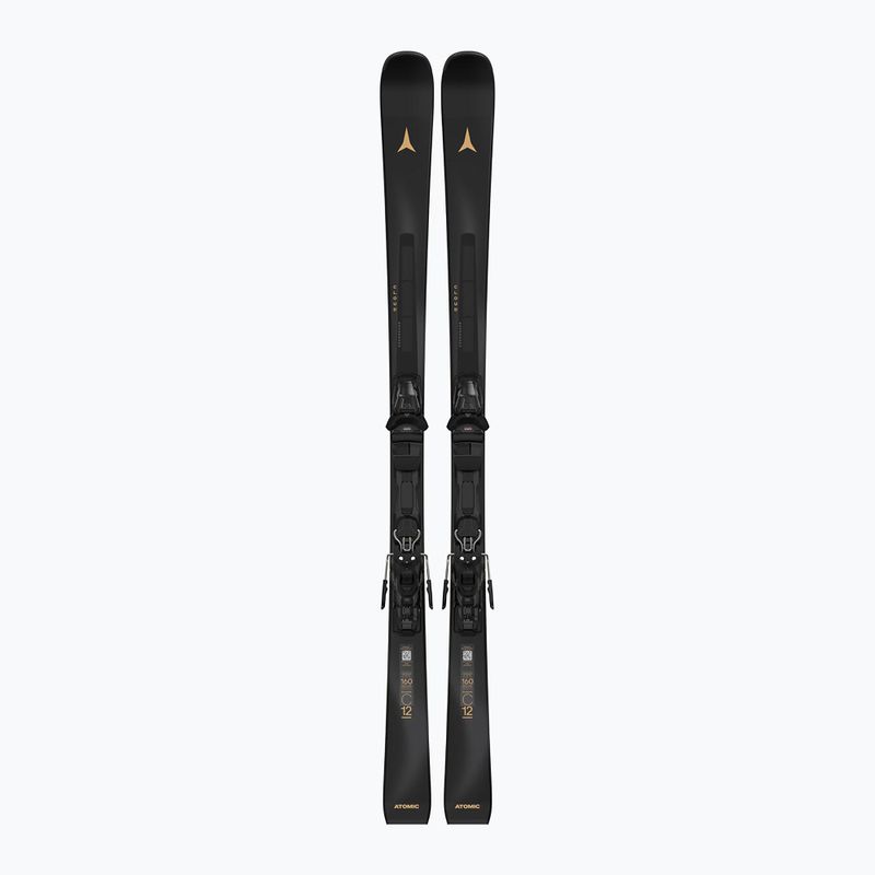 Dámske zjazdové lyže + viazanie Atomic Cloud C12 Revoshock C + M10 GW black