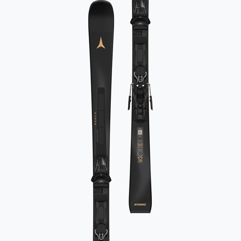 Dámske zjazdové lyže + viazanie Atomic Cloud C12 Revoshock C + M10 GW black 3