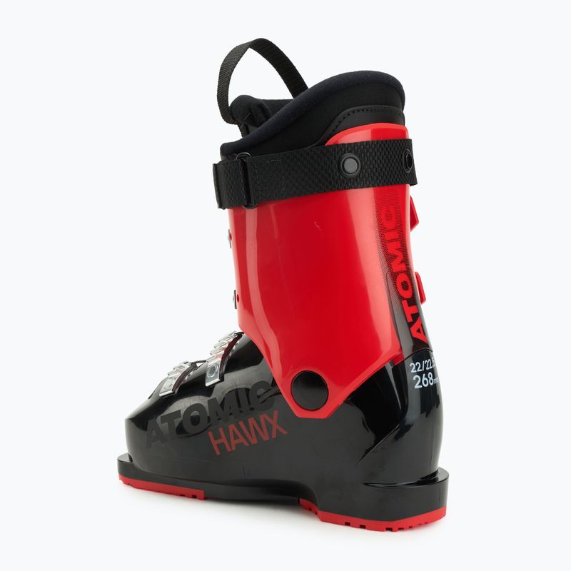Detské lyžiarske topánky Atomic Hawx Kids R4 black/red 2