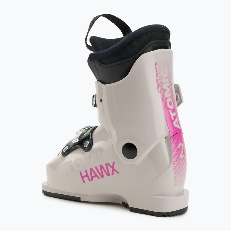 Detské lyžiarske topánky Atomic Hawx Kids 2 dust/pink 2