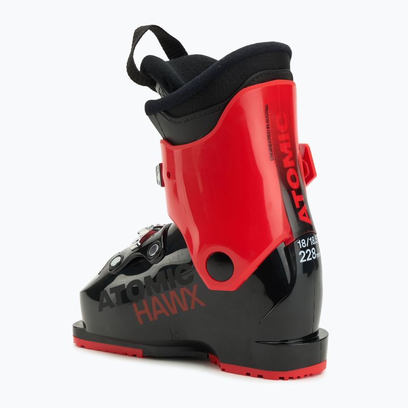 Detské lyžiarske topánky Atomic Hawx Kids R2 black/red 2
