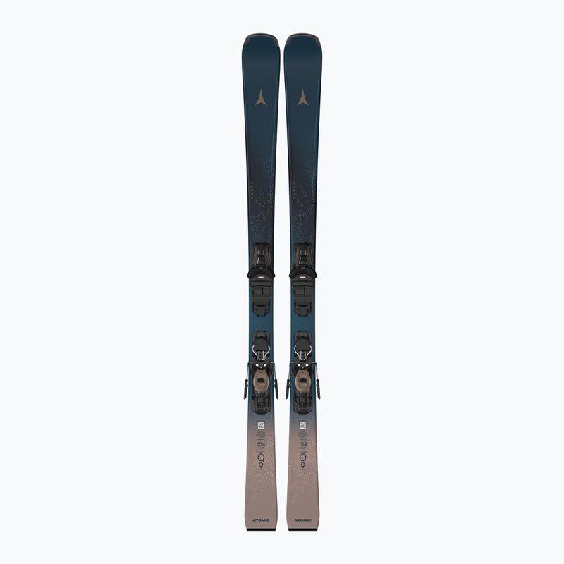 Dámske zjazdové lyže + viazanie Atomic Cloud Q9 + M10 GW dark slate